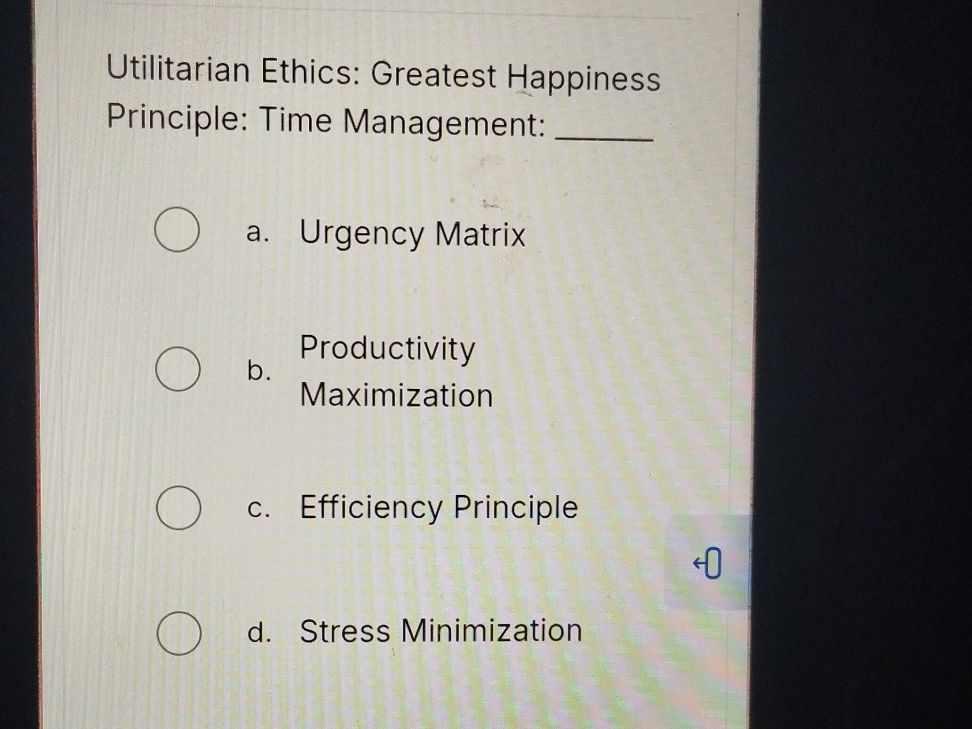 Utilitarian Ethics: Greatest Happiness | StudyX