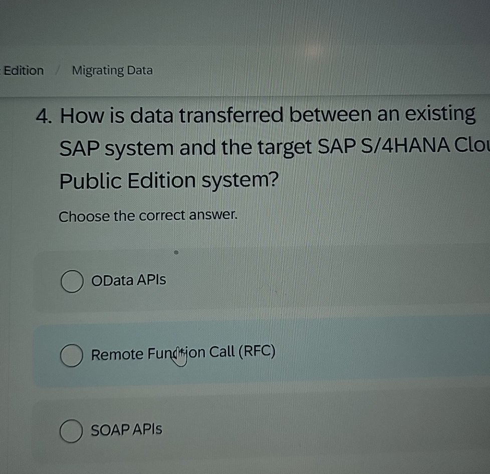 4 how is data transferred between an studyx