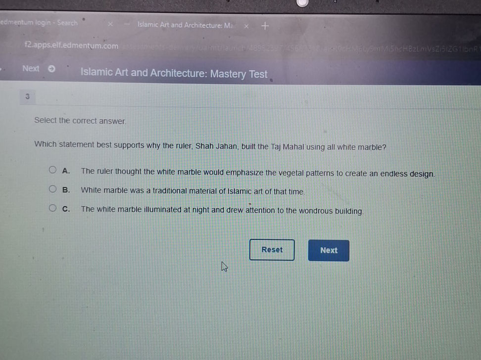 Select the correct answer. Which statement | StudyX