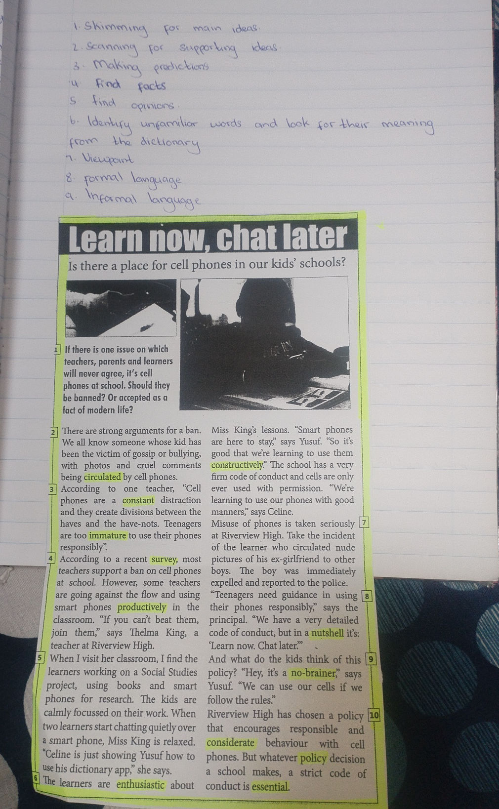 Learn now, chat later Is there a place for | StudyX