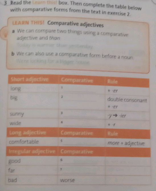 Read the Learn this box. Then complete the | StudyX