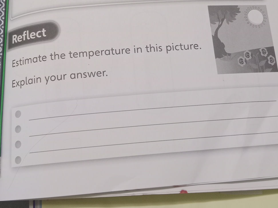 Estimate the temperature in this picture. | StudyX