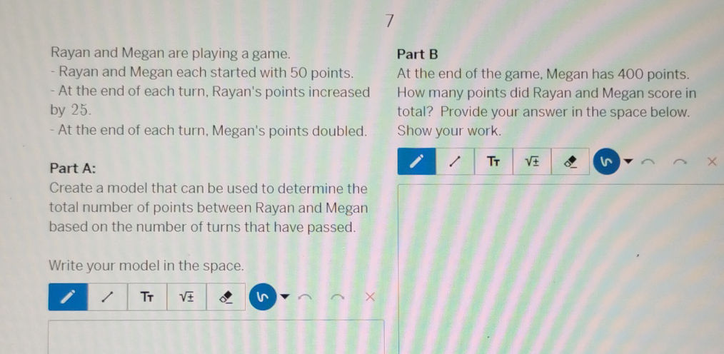 Rayan Math Rayan and Megan are playing a game. - Rayan | StudyX