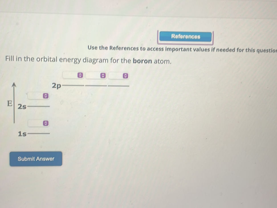 Fill in the orbital energy diagram for the | StudyX