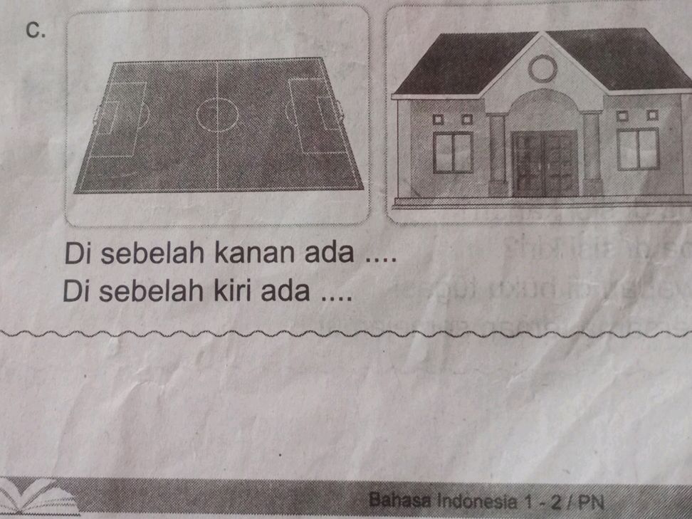 Di sebelah kanan ada .... Di sebelah kiri | StudyX
