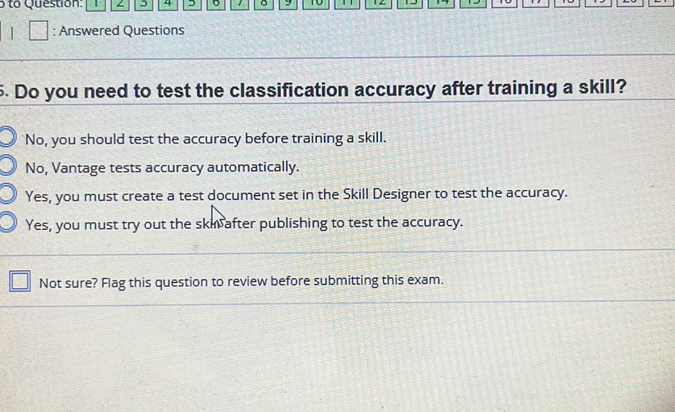 5. Do you need to test the classification | StudyX
