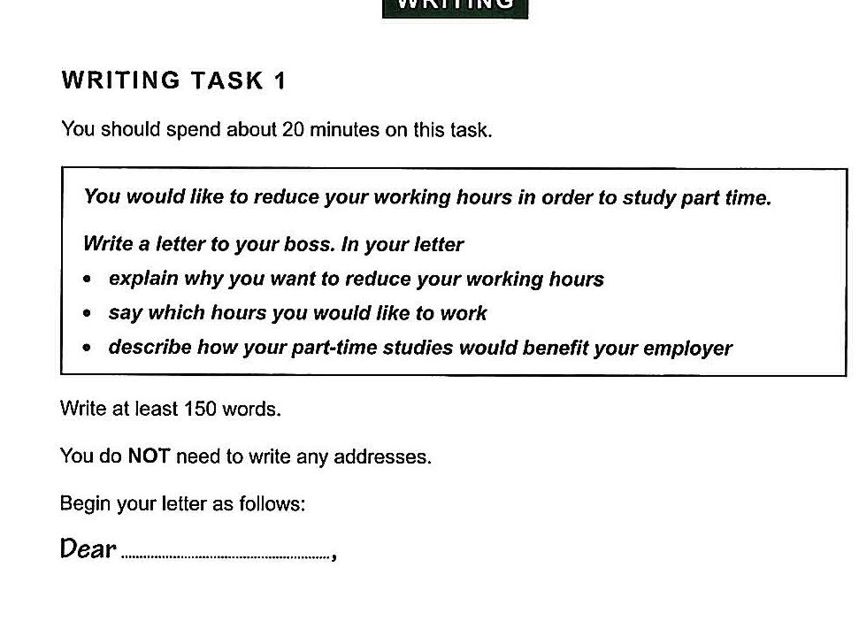 WRITING TASK 1 You should spend about 20 | StudyX