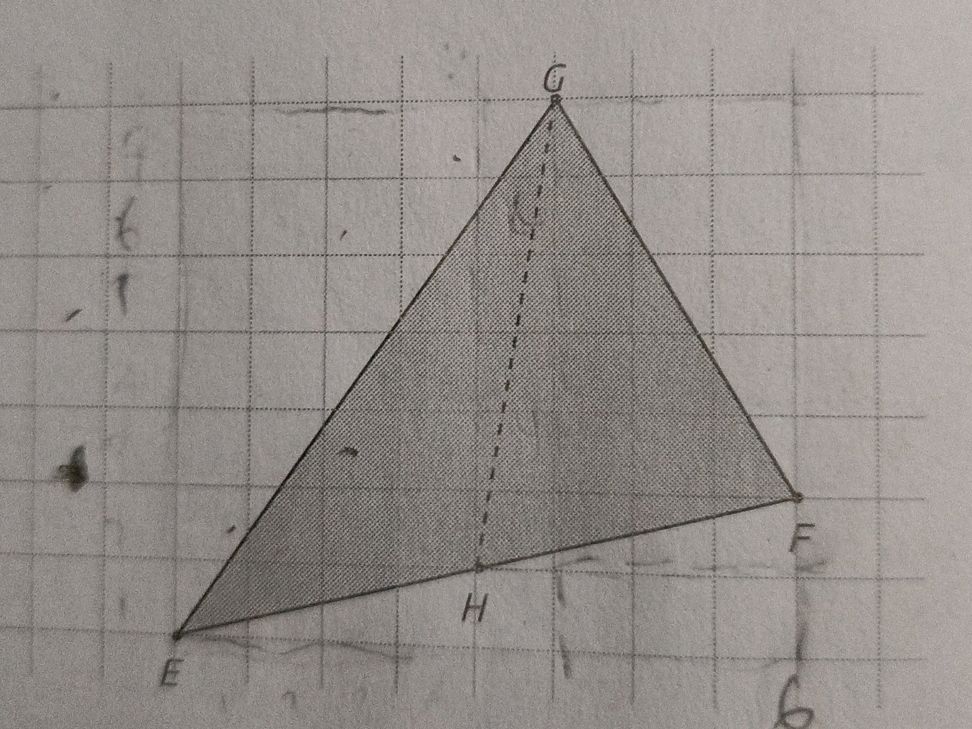 The image shows a triangle with vertices E, | StudyX