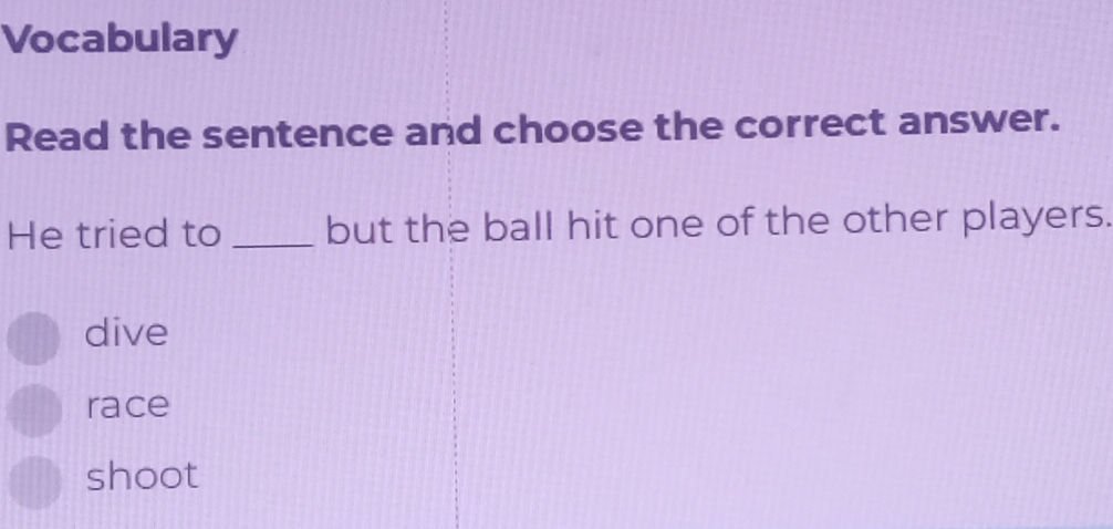 Read the sentence and choose the correct | StudyX