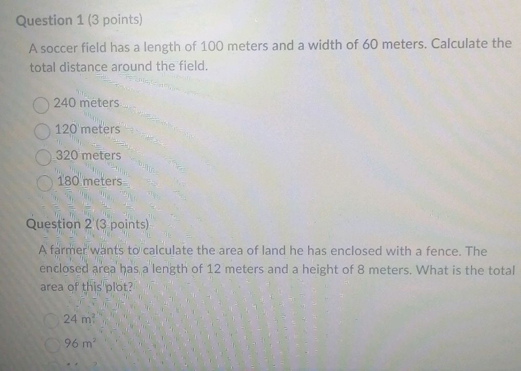 Curated visual reference: Picture Idea: Question 1 3 Points A Soccer Field Has A