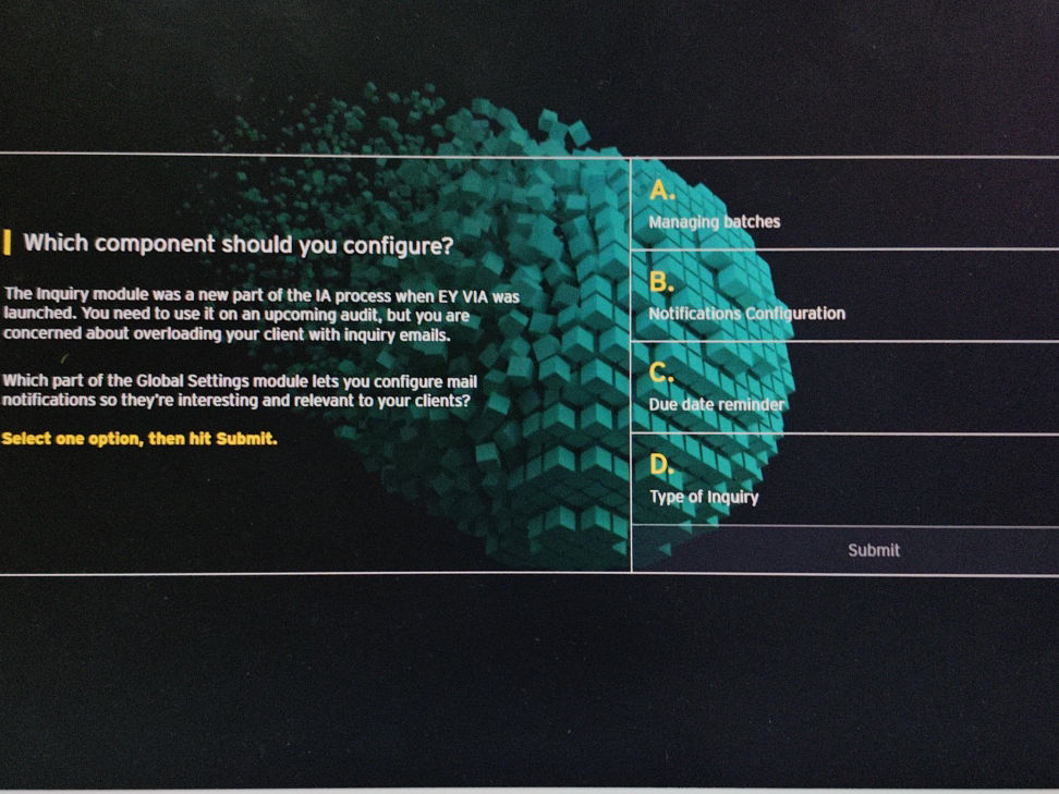 Which component should you configure? The | StudyX