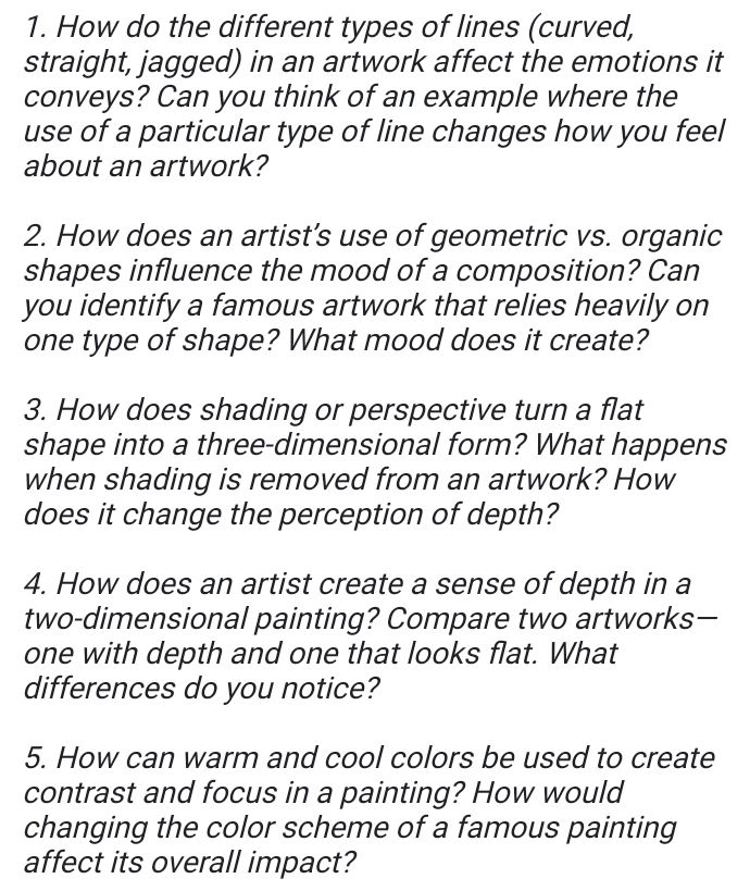 1. How do the different types of lines | StudyX
