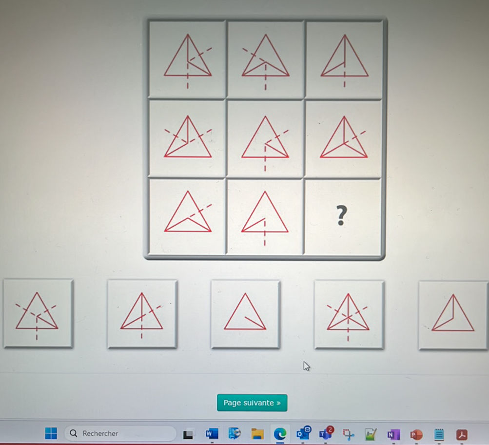 Pattern Figure 1 Which figure completes the pattern? | StudyX