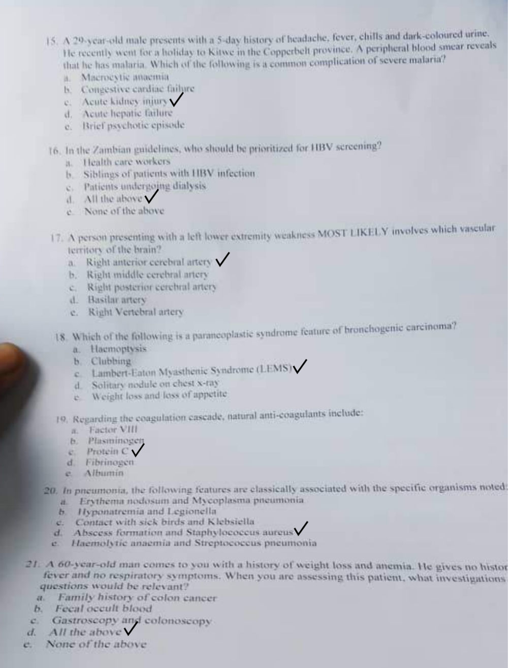 15. A 29-year-old male presents with a 5-day | StudyX