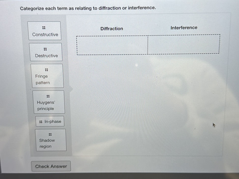 Categorize each term as relating to | StudyX
