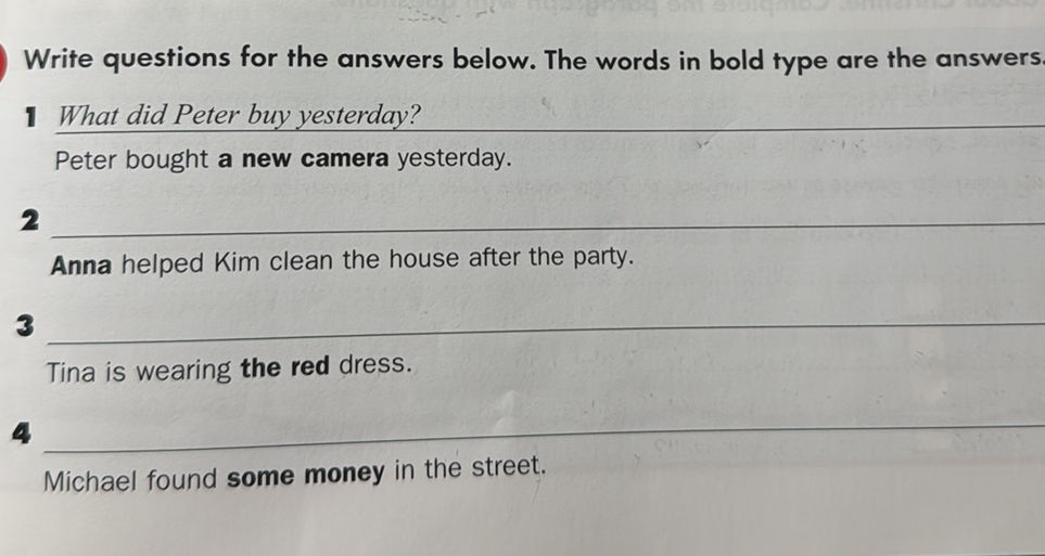 Question. Answer Below Write questions for the answers below. The | StudyX