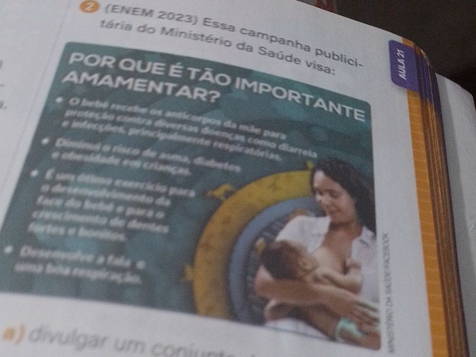 2 (ENEM 2023) Essa campanha publicitaria do | StudyX
