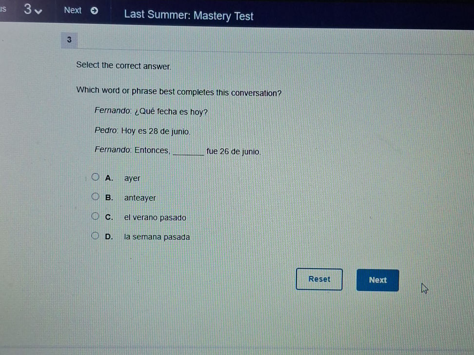 Select the correct answer. Which word or | StudyX