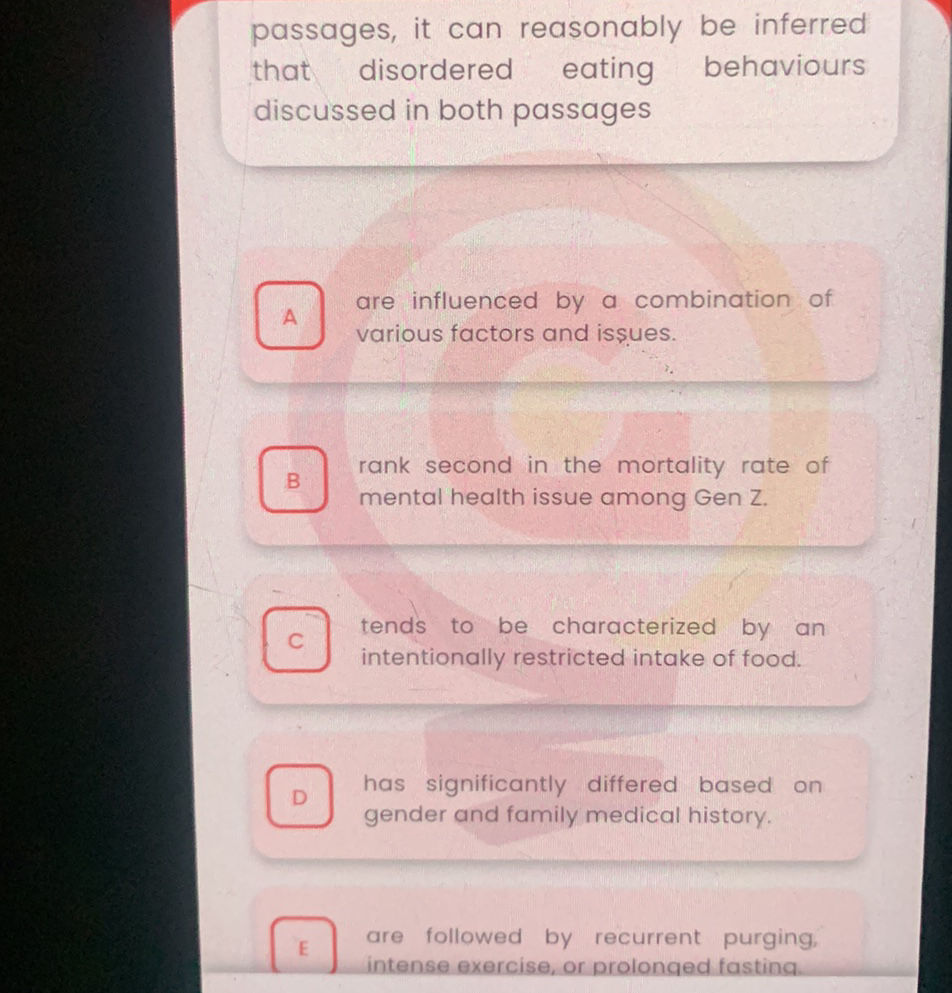 passages, it can reasonably be inferred that | StudyX