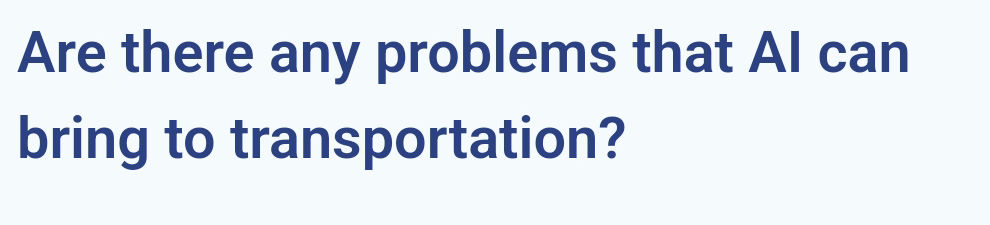 Are there any problems that AI can bring to | StudyX
