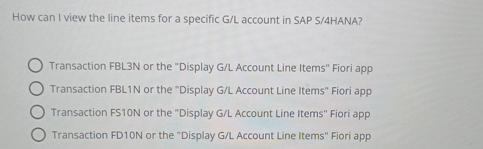 How can I view the line items for a specific