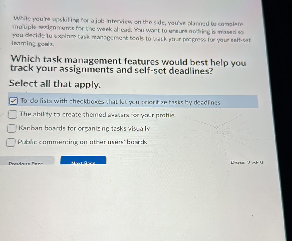 Put Tasks Which task management features would best