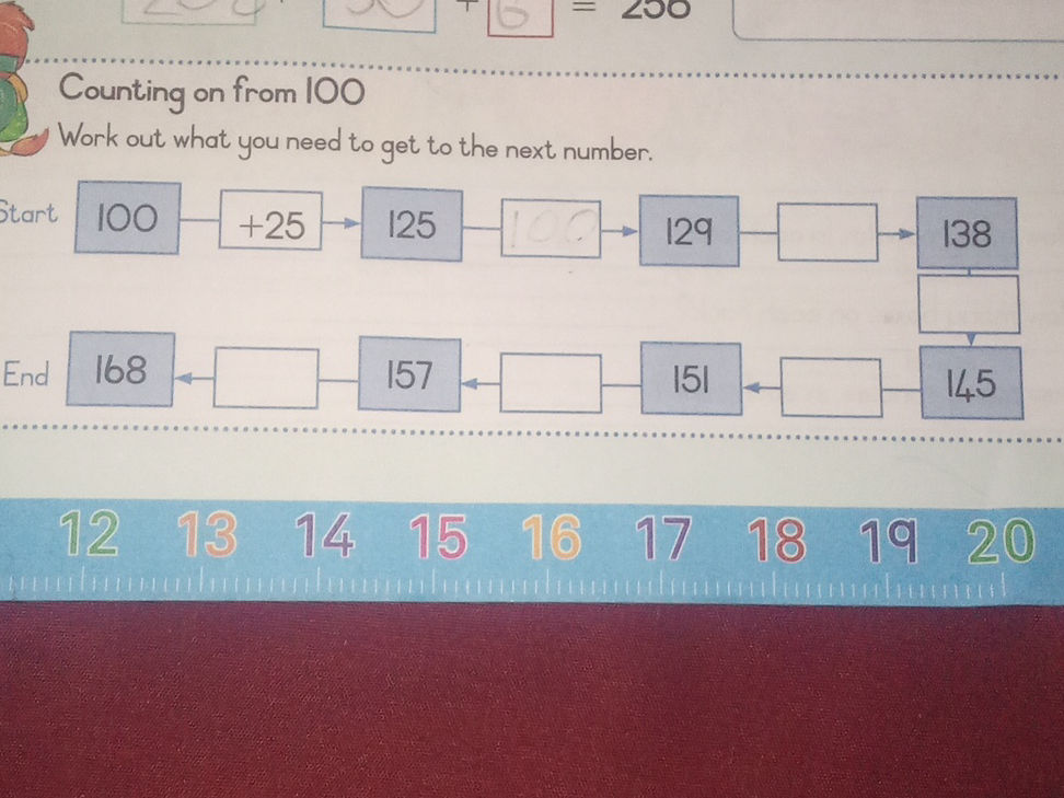 Counting on from 100 Work out what you need | StudyX