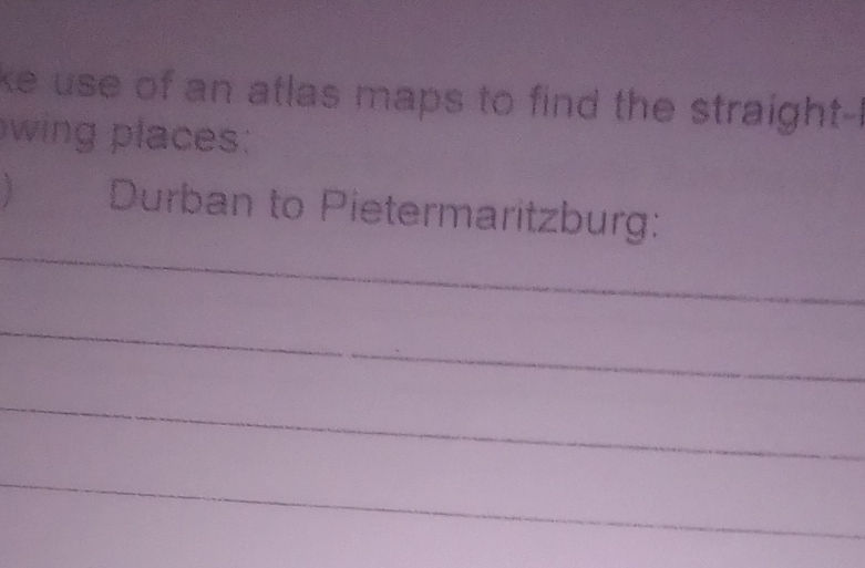 ke use of an atlas maps to find the | StudyX