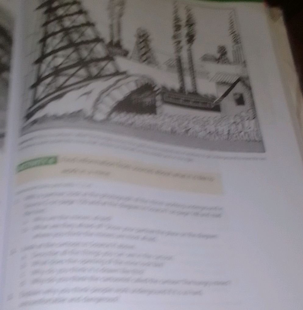 Look at the photograph of the coal working | StudyX