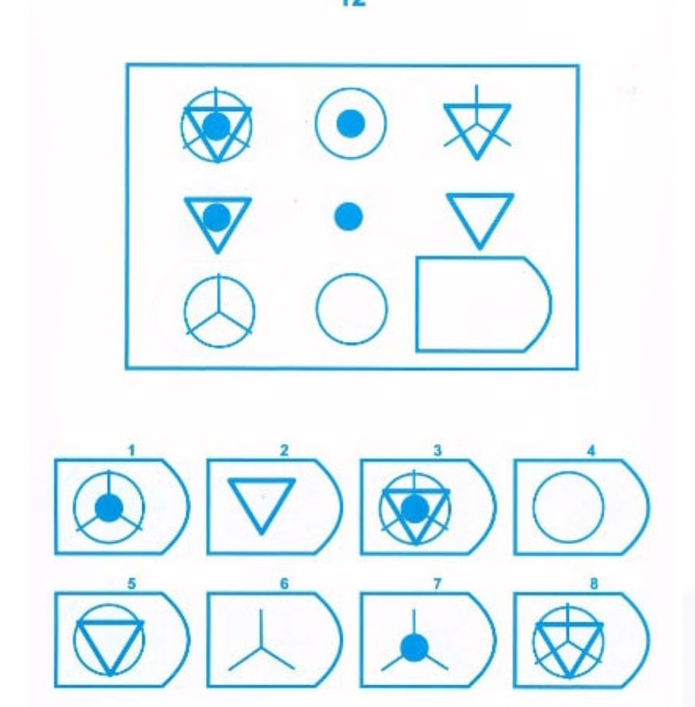 The image presents a pattern recognition | StudyX