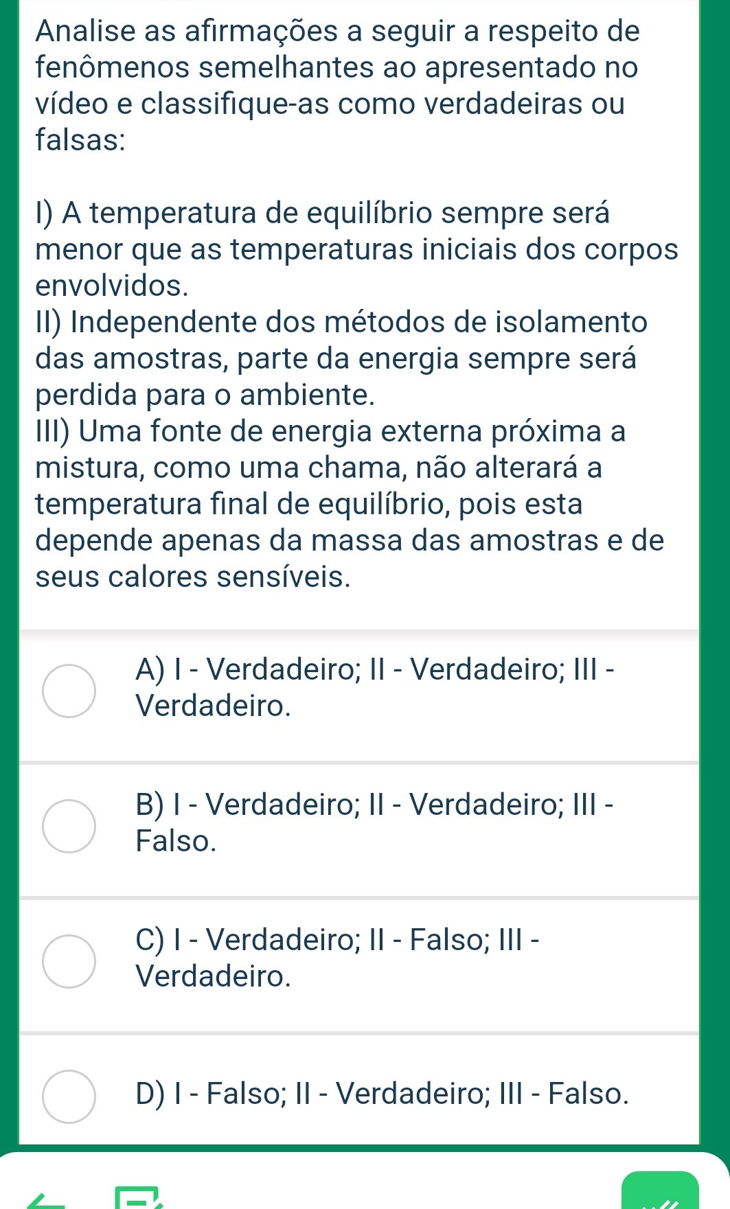 Analise as afirmações a seguir a respeito de | StudyX