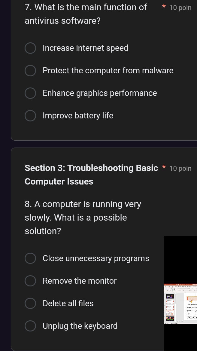 7. What is the main function of antivirus | StudyX