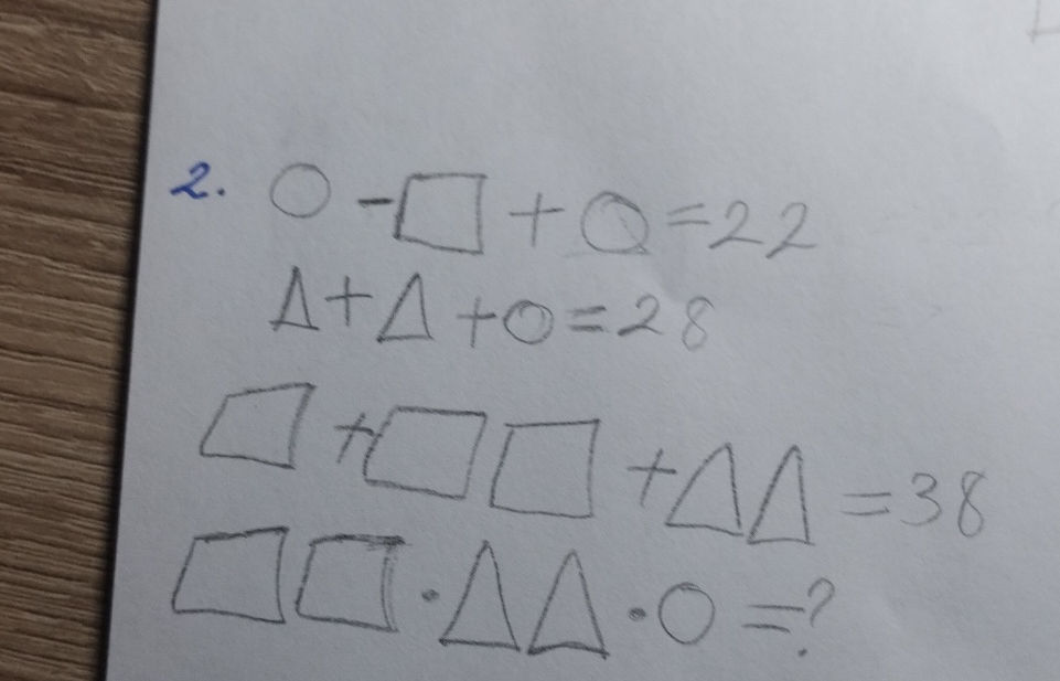 2. $ - + = 22$ $ + + = 28$ $ + | StudyX