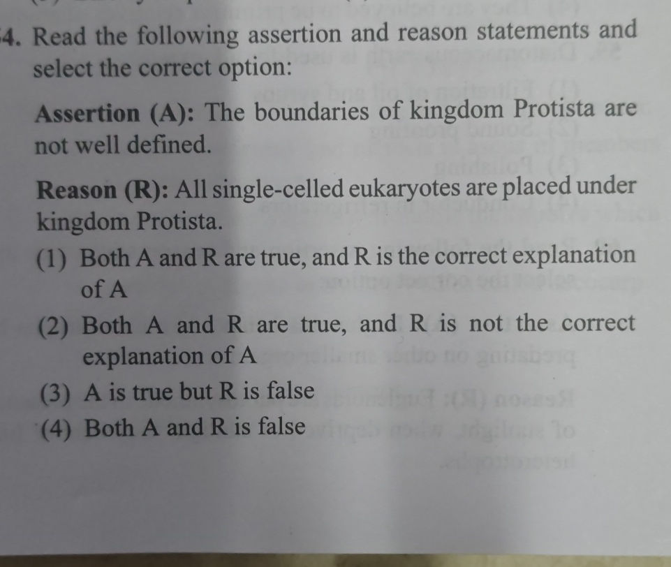 4. Read the following assertion and reason | StudyX