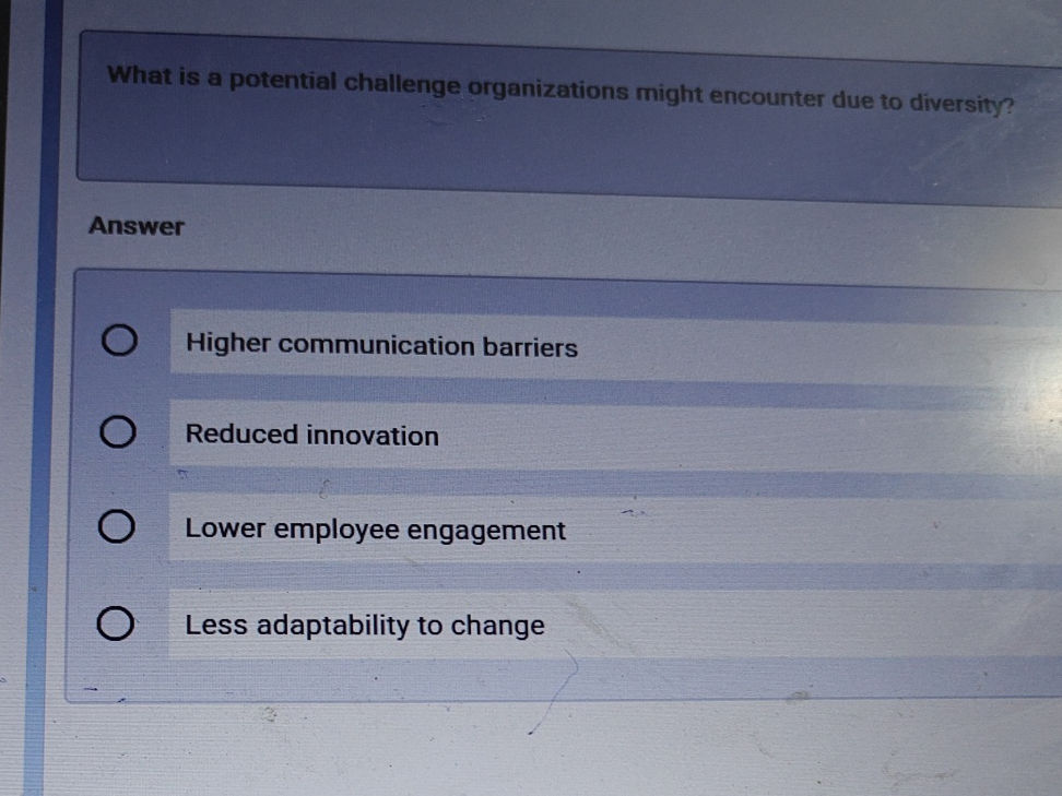 What is a potential challenge organizations | StudyX