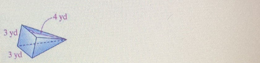 The image shows a 3D shape with dimensions