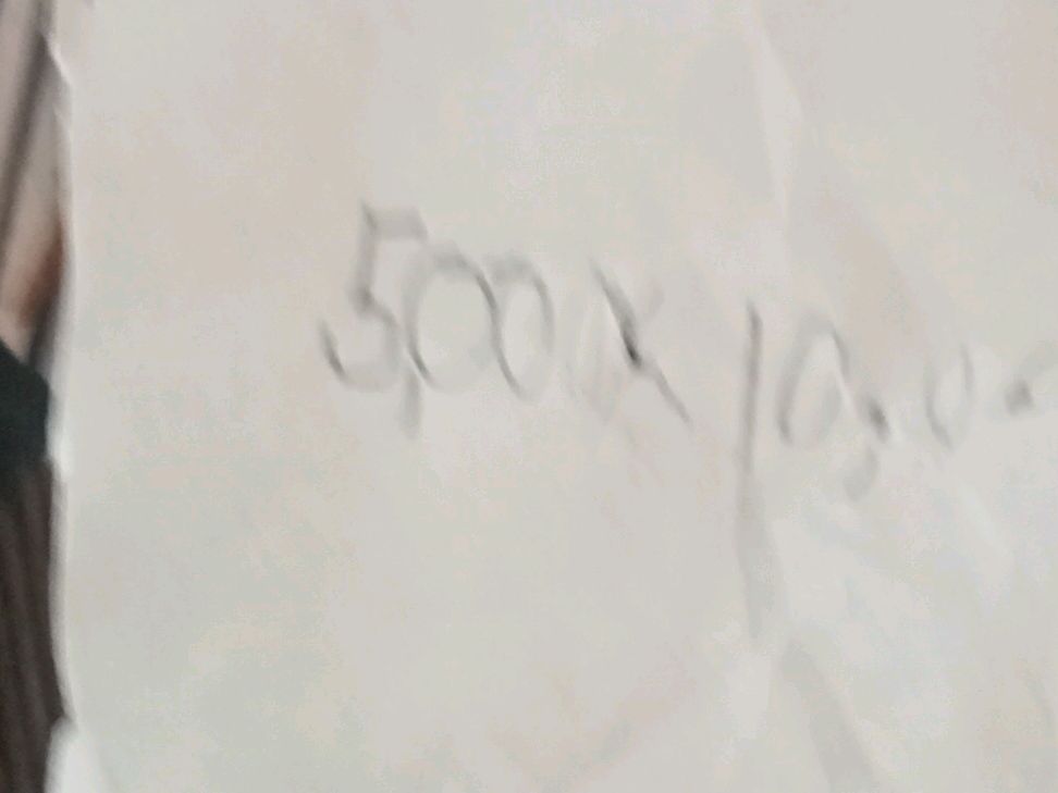 Multiplication: 500 x 10,000