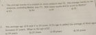 The average marks of a student in seven