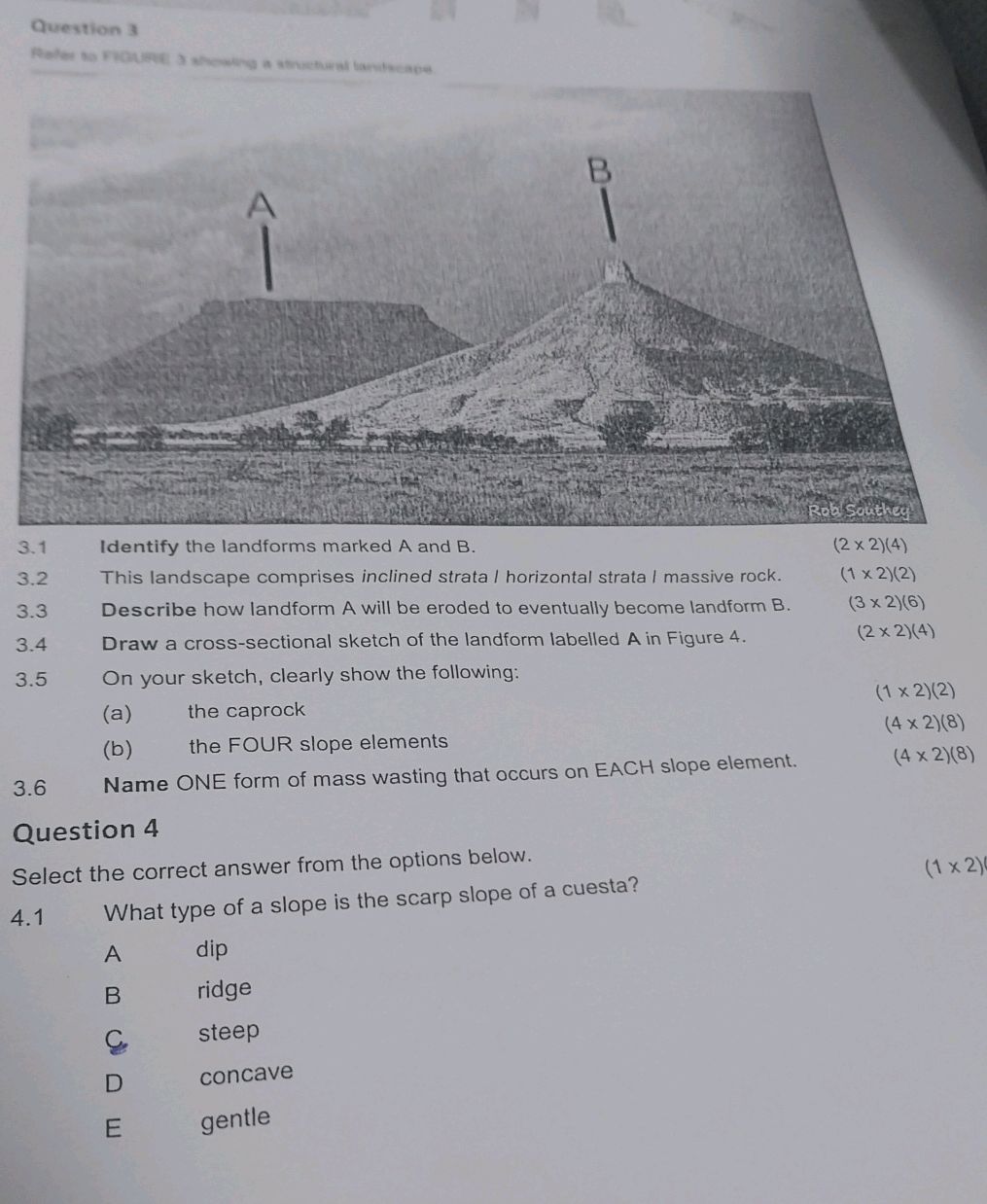 Question 3 Refer to FIGURE 3 showing a | StudyX