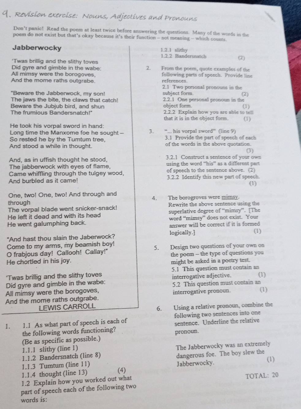 Wuz da nite befo christmas poem