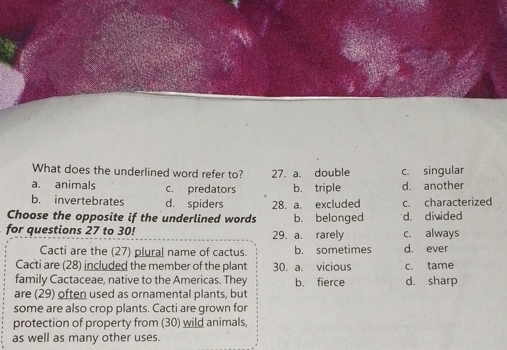 What does the underlined word refer to? a. | StudyX