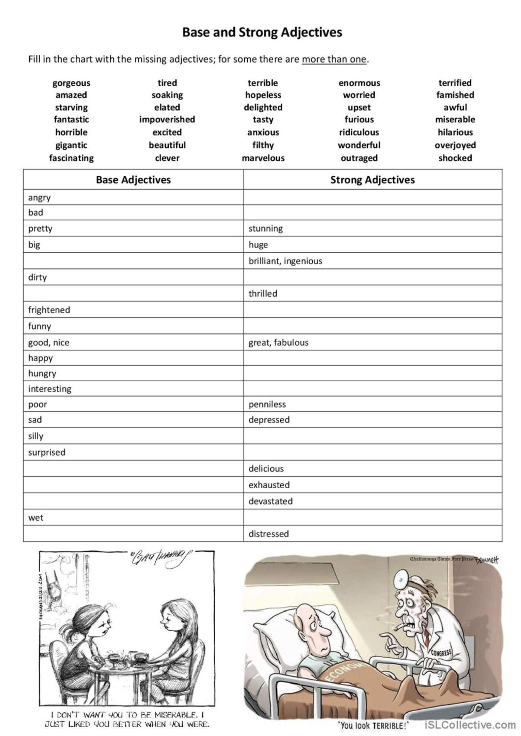 Fill in the chart with the missing | StudyX