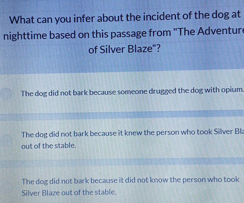 What can you infer about the incident of the | StudyX