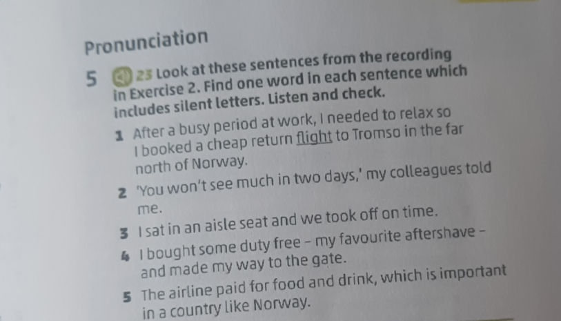 5 23 Look at these sentences from the | StudyX