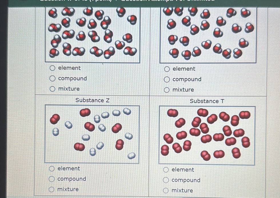 Dae Element element compound mixture element compound | StudyX