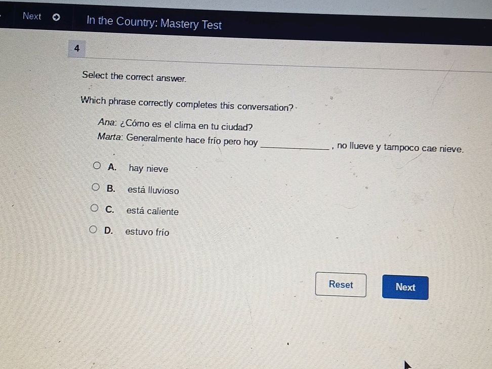 Select the correct answer. Which phrase