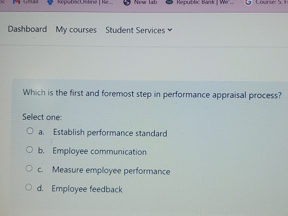 Which is the first and foremost step in | StudyX