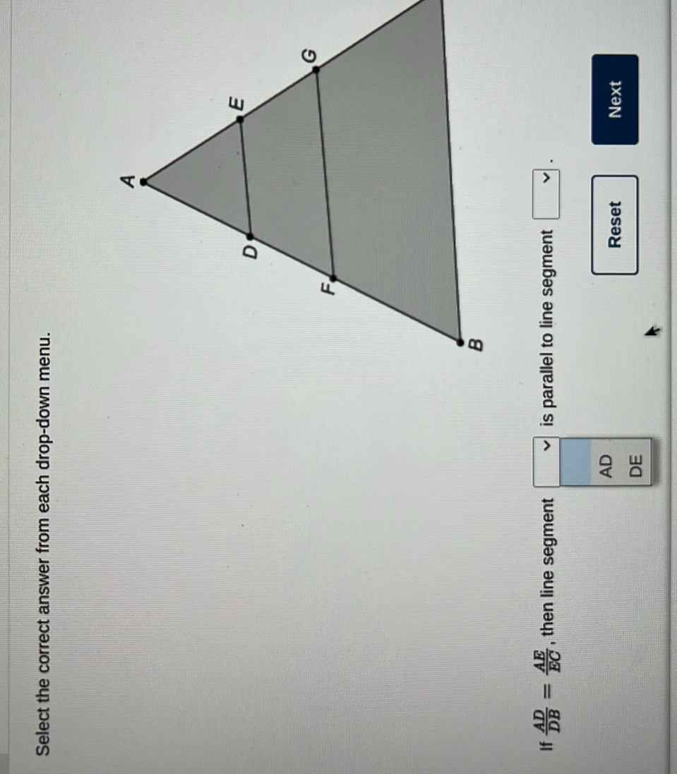 Select the correct answer from each | StudyX