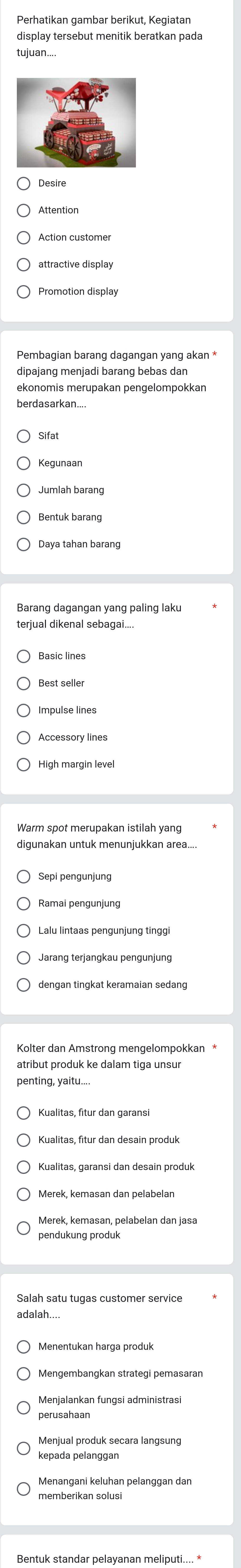 Perhatikan gambar berikut, Kegiatan display | StudyX