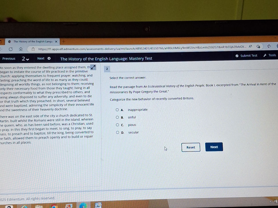 Select the correct answer. Read the passage | StudyX